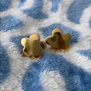 KEP Designs Gold Plated Flower Earrings